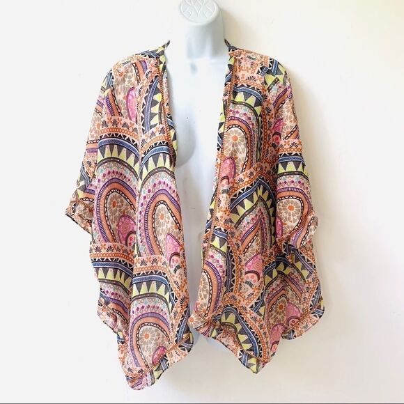 🎃Angie Flowy Boho Top w/ embroidered edge - Picture 8 of 10